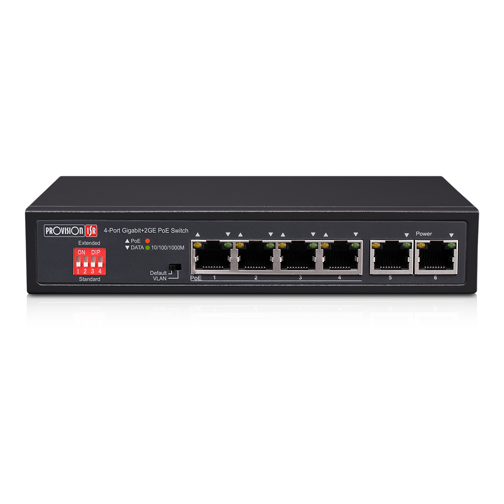 Swith PoE Provision PoES-0472GC+2G